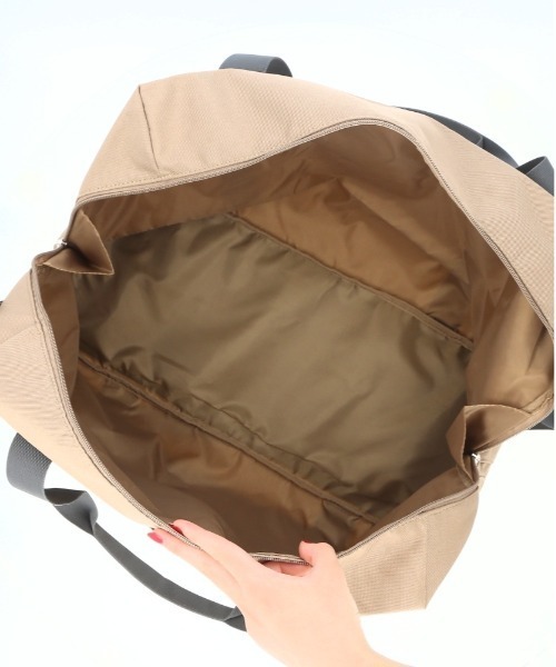 DEVICE（デバイス）の「DEVICE＋ 3way ボストンバッグ（ボストンバッグ・レディース・グレー/グレイッシュベージュ/ブラック/ブラック×グレー/ホワイト系・FREE）」の10枚目の写真