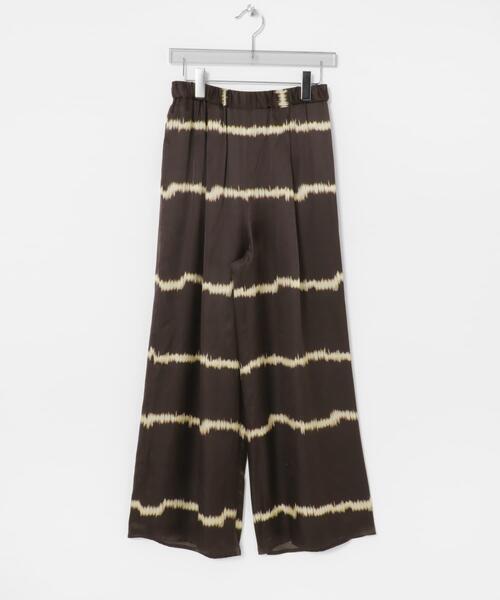 【新品】L'Appartement プリントパンツ L'Appartement 〉LEAF PRINT PANTS/36サイズ - メルカリ