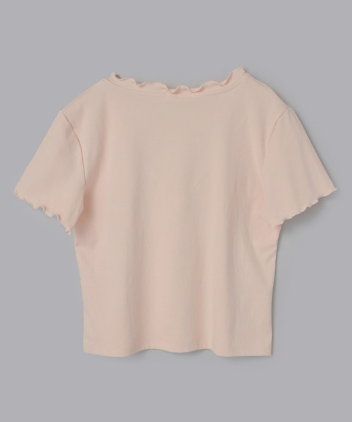 Olu.(オルドット)の「ベーシックメロウカットソー(Tシャツ/カットソー・レディース・スモークピンク/ミント/ホワイト・FREE)」の4枚目の写真