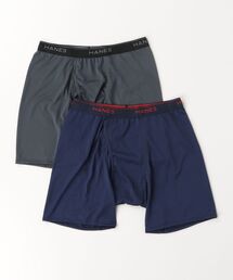 HANES（ヘインズ）の「【Hanes/ヘインズ】メンズ 【2枚組】ボクサーブリーフ（ボクサーパンツ）」