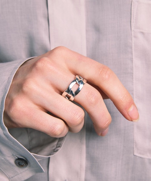 MAISON SPECIAL(メゾンスペシャル)の「《UNISEX》【Mountain People x MAISON SPECIAL】Ring7(SILVER 925)/リング7(シルバー 925) 【MAISON SPECIAL/メゾンスペシャル】(リング・メンズ・その他1/その他2/その他4・FREE)」の1枚目の写真