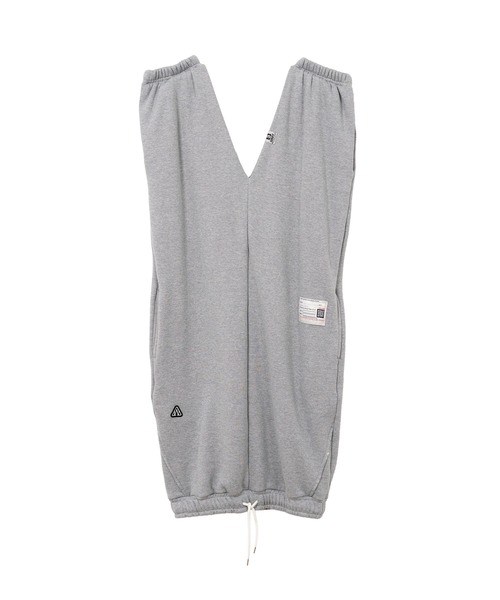 Reversed Sweat Pants Dress