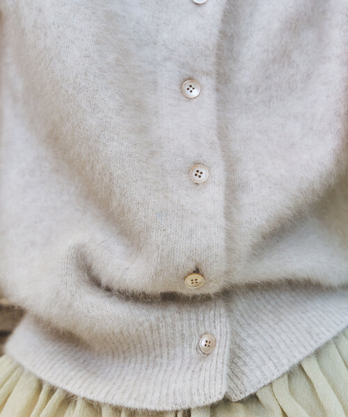 FOX/Caファーニットフロントボタンベスト（ベスト）｜NOBLE（ノーブル