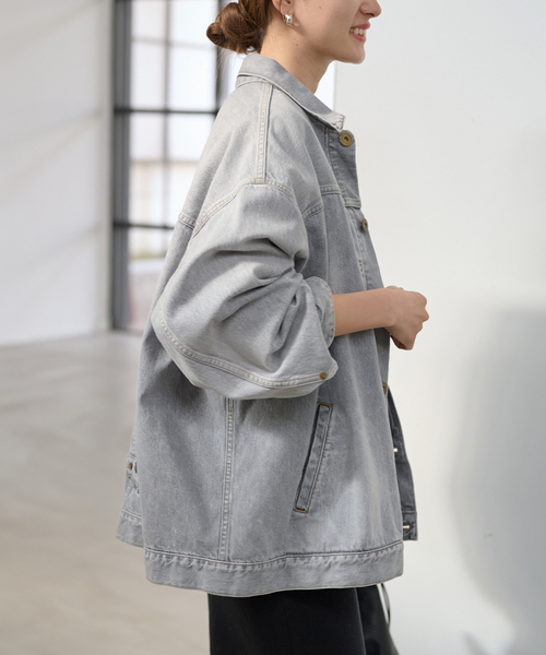 ≪追加≫エクストララージデニムジャケット（デニムジャケット