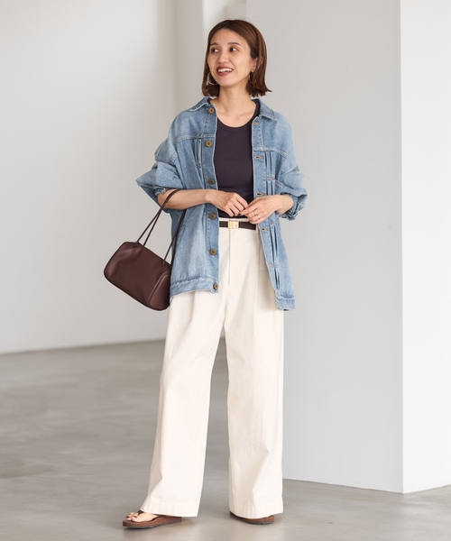 タグ付き　フレームワーク エクストララージデニムジャケット　ぶるーA フレームワーク FRAMeWORK ≪追加予約≫エクストララージデニム