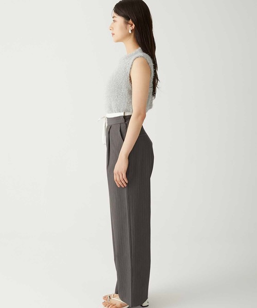 Luan（ルアン）の「【Luan】STRIPED DROST PANTS/ストライプドロストパンツ（その他パンツ・レディース・グレー/ベージュ・0/1）」の21枚目の写真