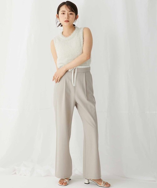 未使用2025 DRAWER M.SUMMER2 ストライプドロストパンツ Drawer｜WINTER2 ツイルドロストパンツ | Rakuten Fashion(楽天