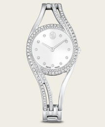 SWAROVSKI（スワロフスキー）の「【公式】【スワロフスキー】Hyperbola バングルウォッチ, スイス製, シルバートーン, ステンレス鋼（アナログ腕時計）」
