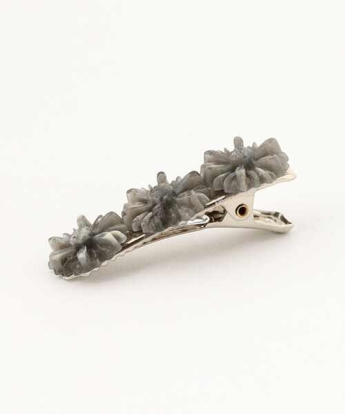 BEAMS BOY（ビームスボーイ）の「【1/15再値下げ】レトロ フラワー ヘアピン 3セット（ヘアピン・レディース・グレー/サックスブルー/ホワイト系その他7/イエロー・ONE SIZE）」の10枚目の写真