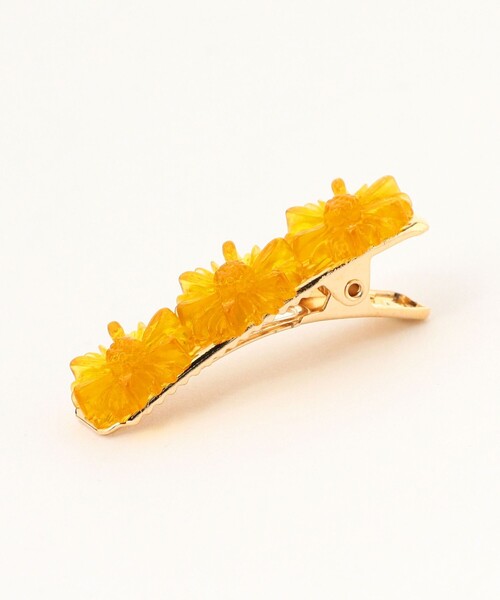 BEAMS BOY（ビームスボーイ）の「【1/15再値下げ】レトロ フラワー ヘアピン 3セット（ヘアピン・レディース・グレー/サックスブルー/ホワイト系その他7/イエロー・ONE SIZE）」の12枚目の写真