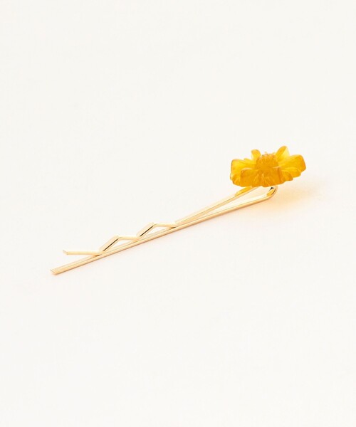BEAMS BOY（ビームスボーイ）の「【1/15再値下げ】レトロ フラワー ヘアピン 3セット（ヘアピン・レディース・グレー/サックスブルー/ホワイト系その他7/イエロー・ONE SIZE）」の13枚目の写真
