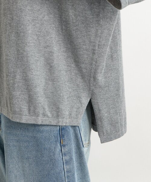 RIVE DROITE(リヴドロワ)の「【MONN.:. (モン)】LOOSE KNIT Tee(ニット/セーター・レディース・ブラック/グレー・FREE)」の16枚目の写真