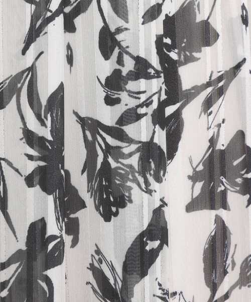 ITS'DEMO（イッツデモ）の「【手洗い可／後ろウエストゴム】ラメスト単色花柄スカート（スカート・レディース・ブラック系/ダークブラウン系/ホワイト系3・00）」の11枚目の写真