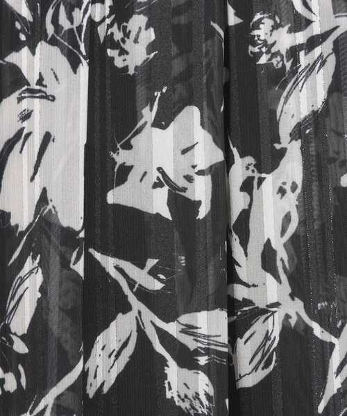 ITS'DEMO（イッツデモ）の「【手洗い可／後ろウエストゴム】ラメスト単色花柄スカート（スカート・レディース・ブラック系/ダークブラウン系/ホワイト系3・00）」の13枚目の写真