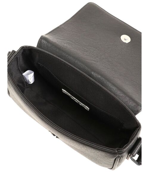 MURUA（ムルーア）の「スタッズワンハンドルバッグ（ハンドバッグ・レディース・ブラック/ボルドー・FREE）」の6枚目の写真