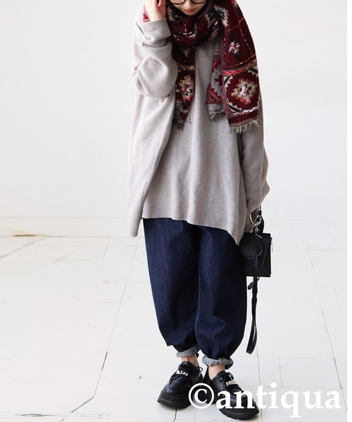 antiqua（アンティカ）の「厚底バックルローファー（ローファー・レディース・ブラック・25/24.5/24/23.5/23.0）」の6枚目の写真