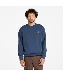 ツリーロゴ パッチ クルーネック スウェットシャツ メンズ