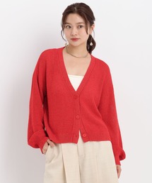 Andemiu | リネンコンメッシュカーディガン577904(カーディガン/ボレロ)