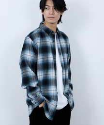 【ユニセックス】Soft Flannel Plaid Shirt Casual Checkered Long Sleeveソフトフランネルチェックシャツ