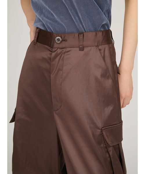 emmi(エミ)の「タックフォルムカーゴパンツ(その他パンツ・レディース・ホワイト/ブラック/ブラウン・0/1)」の12枚目の写真