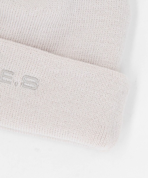 NICOLE CLUB FOR MEN（ニコルクラブフォーメン）の「【NICOLE SPORTS】刺繍ロゴニットワッチ（ニットキャップ/ビーニー・メンズ・オフホワイト/ブラック/グレー・FREE）」の10枚目の写真