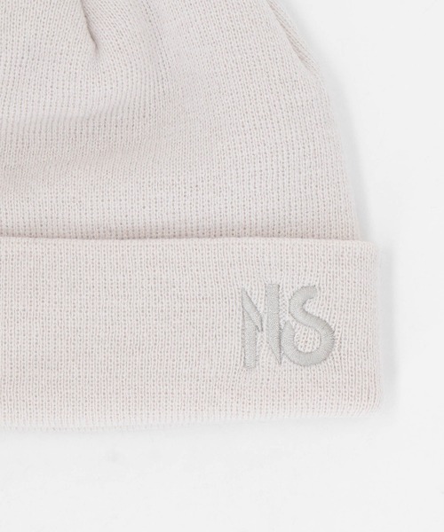 NICOLE CLUB FOR MEN（ニコルクラブフォーメン）の「【NICOLE SPORTS】刺繍ロゴニットワッチ（ニットキャップ/ビーニー・メンズ・オフホワイト/ブラック/グレー・FREE）」の9枚目の写真