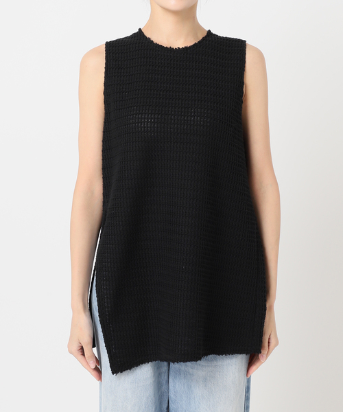 plage（プラージュ）の「ラッセルスリットタンク（タンクトップ・レディース・ブラック・FREE）」の9枚目の写真