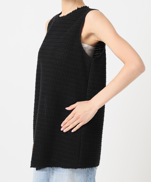 plage（プラージュ）の「ラッセルスリットタンク（タンクトップ・レディース・ブラック・FREE）」の13枚目の写真