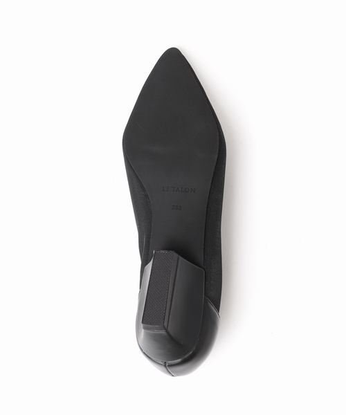 LE TALON(ルタロン)の「4cmポインテッドシアーハイバンプパンプス(パンプス・レディース・アイボリー/ブラック×ブラック・25cm/24.5cm/24cm/23.5cm/23cm/22.5cm/22cm)」の22枚目の写真