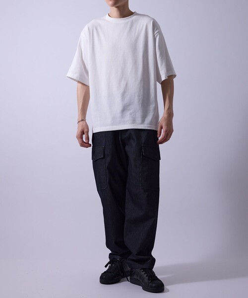  j.n.r.d（ジェー・エヌ・アール・ディー）の「j.n.r.d/ベーシックTシャツ（Tシャツ/カットソー・メンズ・ライトグレー/ホワイト/ブラック・L/LL/M/S）」の15枚目の写真