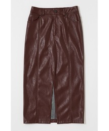 MOUSSY(}EW[)́y25NAWVzFAUX  LEATHER NARROW XJ[g(XJ[g)