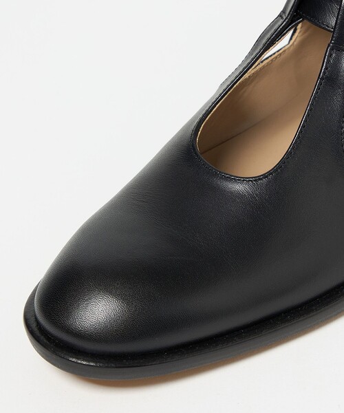 ODETTE E ODILE（オデットエオディール）の「ダブルTストラップ フラット25↑（ローファー・レディース・ブラック/ダークブラウン/ワインレッド・22.5cm/22cm/23.5cm/23cm/24.5cm/24cm/25cm）」の16枚目の写真