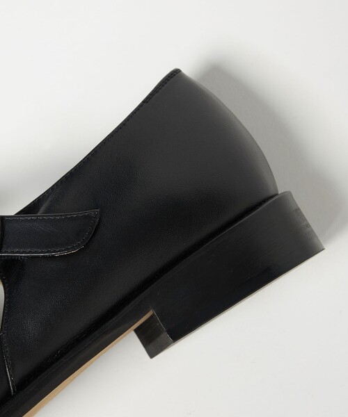 ODETTE E ODILE（オデットエオディール）の「ダブルTストラップ フラット25↑（ローファー・レディース・ブラック/ダークブラウン/ワインレッド・22.5cm/22cm/23.5cm/23cm/24.5cm/24cm/25cm）」の17枚目の写真