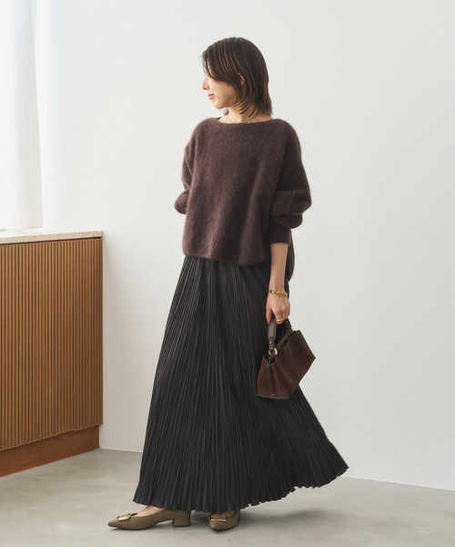 LE TALON(ルタロン)の「《追加》3cmポインテッドニュアンスバックルパンプス(パンプス・レディース・ブラック/ブラウン系その他/ボルドー/マスタード/グレー・22cm/21.5/21/25.5cm/25cm/24.5cm/24cm/23.5cm/23cm/22.5cm)」の8枚目の写真