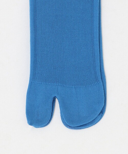 Steven Alan（スティーブンアラン）の「＜MARCOMONDE＞HIGH GAUGE TABI SOCKS/ソックス（ソックス/靴下・レディース・ライトグレー/ブラック/ターコイズブルー系/ワイン/オフホワイト・FREE）」の8枚目の写真