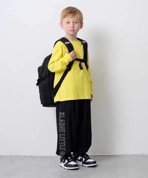 XLARGE KIDS(エクストララージキッズ)の「ダブルポケットOGバックパック(バックパック/リュック・キッズ・ネイビー/ブラック/グレー・F)」の19枚目の写真
