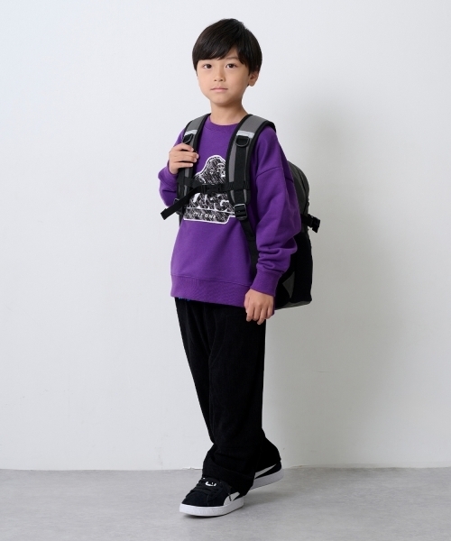 XLARGE KIDS(エクストララージキッズ)の「ダブルポケットOGバックパック(バックパック/リュック・キッズ・ネイビー/ブラック/グレー・F)」の21枚目の写真