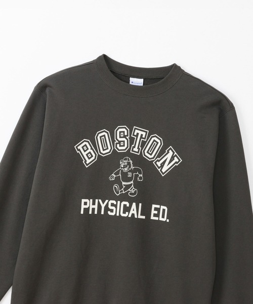 Champion(チャンピオン)の「Champion Crew Neck Sweatshirt(スウェット・メンズ・ブラック/ダークグリーン/グレー/オフホワイト/ネイビー・XL/L/M)」の22枚目の写真