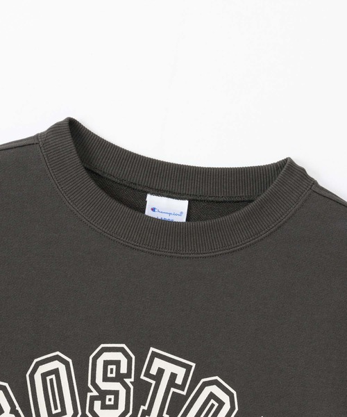 Champion(チャンピオン)の「Champion Crew Neck Sweatshirt(スウェット・メンズ・ブラック/ダークグリーン/グレー/オフホワイト/ネイビー・XL/L/M)」の21枚目の写真