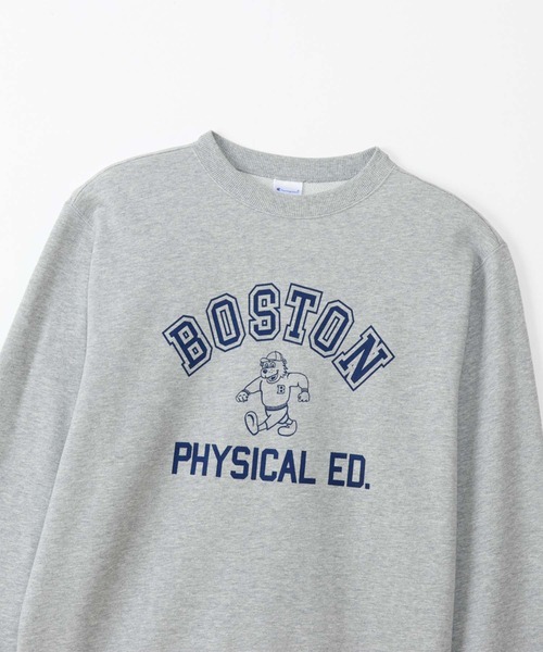 Champion(チャンピオン)の「Champion Crew Neck Sweatshirt(スウェット・メンズ・ブラック/ダークグリーン/グレー/オフホワイト/ネイビー・XL/L/M)」の18枚目の写真