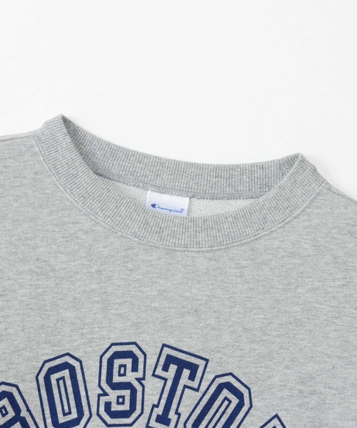 Champion(チャンピオン)の「Champion Crew Neck Sweatshirt(スウェット・メンズ・ブラック/ダークグリーン/グレー/オフホワイト/ネイビー・XL/L/M)」の17枚目の写真