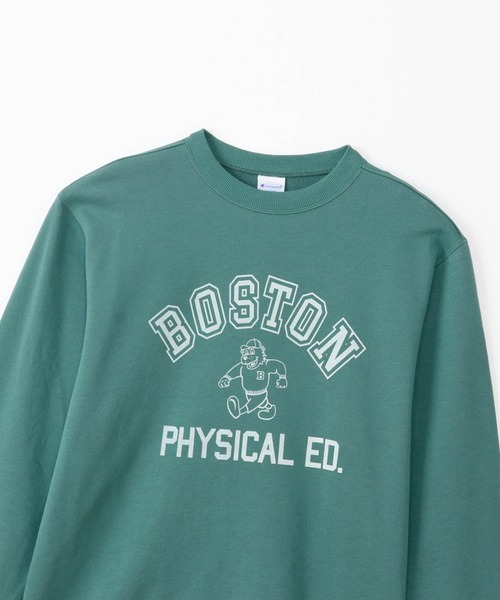 Champion(チャンピオン)の「Champion Crew Neck Sweatshirt(スウェット・メンズ・ブラック/ダークグリーン/グレー/オフホワイト/ネイビー・XL/L/M)」の14枚目の写真