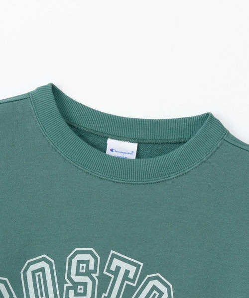 Champion(チャンピオン)の「Champion Crew Neck Sweatshirt(スウェット・メンズ・ブラック/ダークグリーン/グレー/オフホワイト/ネイビー・XL/L/M)」の13枚目の写真