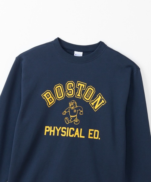Champion(チャンピオン)の「Champion Crew Neck Sweatshirt(スウェット・メンズ・ブラック/ダークグリーン/グレー/オフホワイト/ネイビー・XL/L/M)」の10枚目の写真