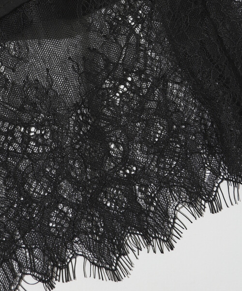 Firsthand（ファーストハンド）の「Firsthand/ファーストハンド オーバーサイズ レースレイヤード レギュラーカラーシャツ（シャツ/ブラウス・レディース・ブルー/ブラック/ホワイト・FREE）」の12枚目の写真