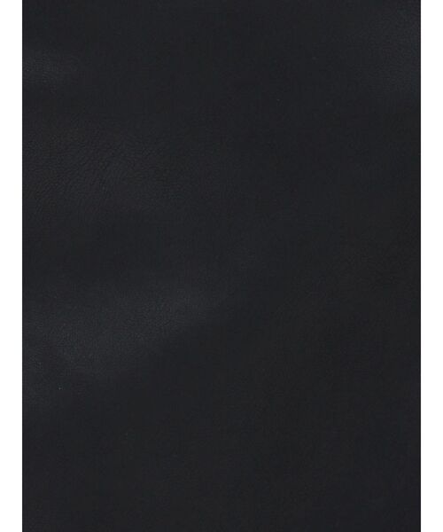 EATME（イートミー）の「ヘムジップフェイクレザースカート（スカート・レディース・ブラック/チョコ・SMALL/MEDIUM）」の5枚目の写真