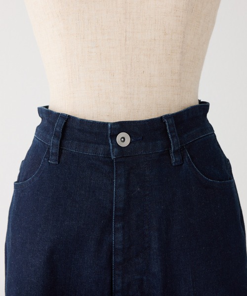one after another NICE CLAUP（ワンアフターアナザーナイスクラップ）の「サイドカットレースデニムパンツ（デニムパンツ・レディース・ブルー/ライトブルー/ダークネイビー・SMALL/MEDIUM）」の14枚目の写真