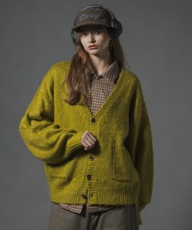 CIVVY.（シヴィ―）の「Shaggy Knit Cropped Cardigan - シャギーニットクロップドカーディガン -（カーディガン/ボレロ）」