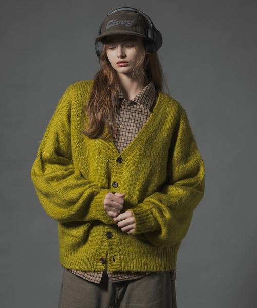 Shaggy Knit Cardigan シャギーニットカーディガン ENC カーディガン shaggy knit cardigan / シャギーニットカーディガン