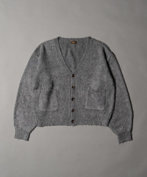 CIVVY.（シヴィ―）の「Shaggy Knit Cropped Cardigan - シャギーニット